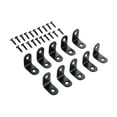 thumbnail image 2 of Abbracc 10x L Bracket Corner Brace Corner Bracket Multipurpose Joint Right Angle Bracket 2.5cm, 2 of 9