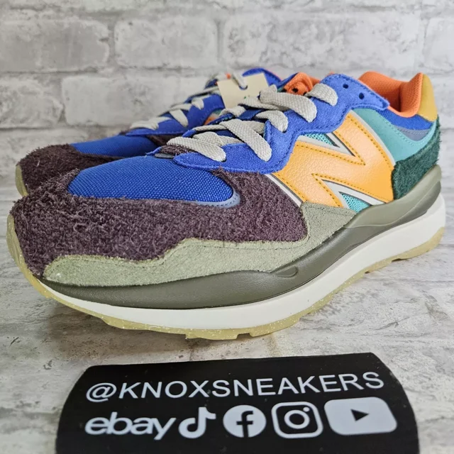 New Balance NB 57/40 Cobalt Marigold Dark Camo Sneaker M5740TRB Men's Size 11