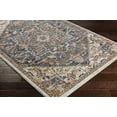 thumbnail image 3 of Hauteloom Balabac Living Room, Bedroom Area Rug - Traditional - High Pile - Cream, Gray, Beige - 5'3" x 7'3", 3 of 7