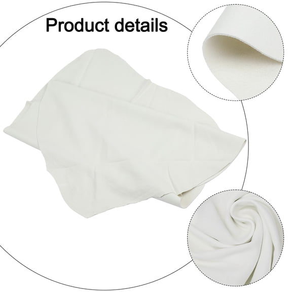 MoVehGear Chamois Leather Car Washing Towel 40x60cm, Soft Water Absorbent Cleaning Cloth for Cars, Windows, Glasses and Cameras