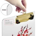 thumbnail image 4 of FMSHPON Cherry Blossom Clipboard Hardboard Wood Nursing Clip Board and Pull for Standard A4 Letter 13x9 inches, 4 of 8