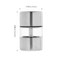 thumbnail image 3 of Pepper Grinder Manual Grinder Kitchen Gadget Refillable Pepper Grinding Tool, 3 of 8