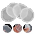 thumbnail image 3 of 4pcs Cup Mat Casting Mold DIY Resin Epoxy Mold Coaster Making Mold Cup Mat Mold, 3 of 8