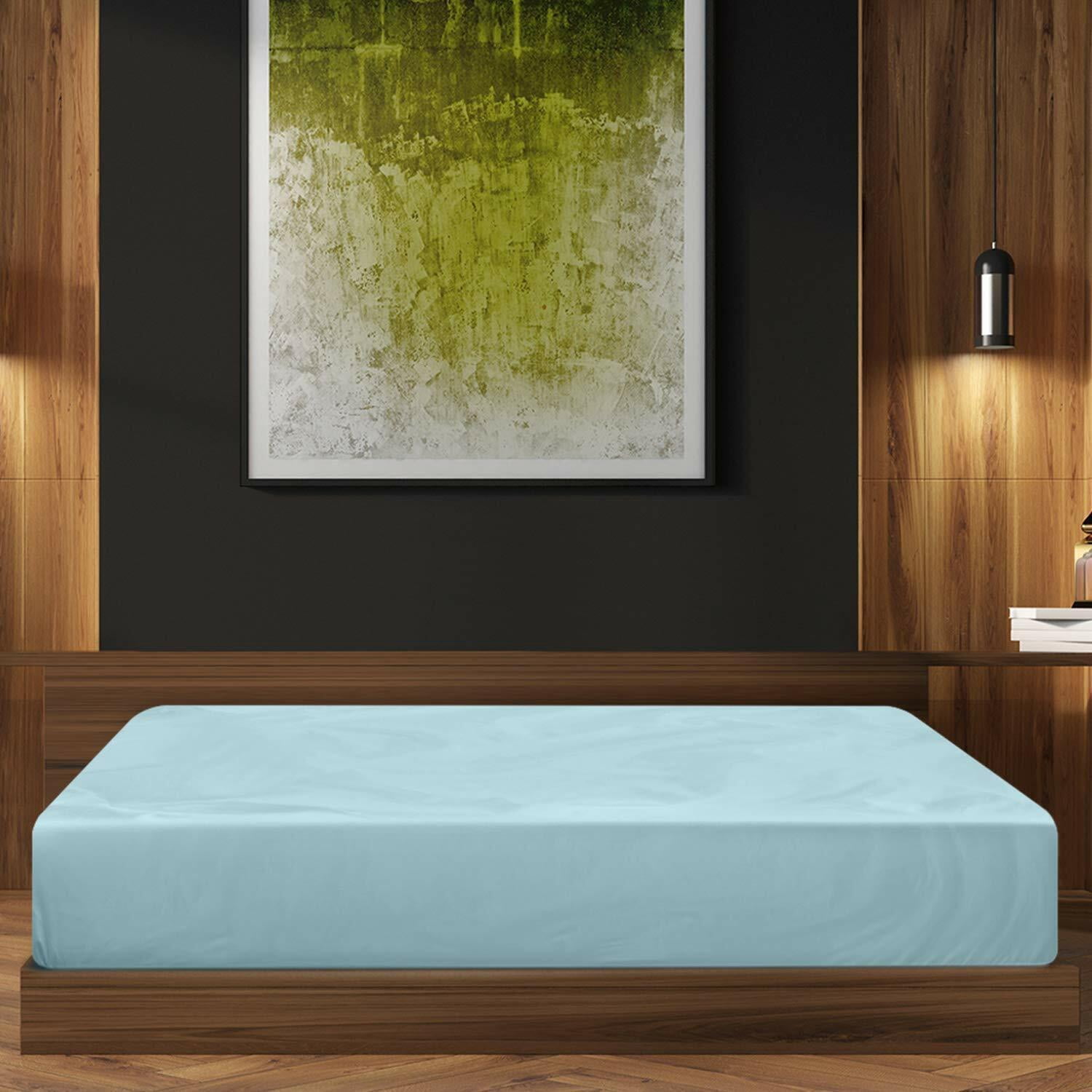 Bedding Deep Pocket Fitted Sheet Easy Care Deep Pocket Bed Sheets