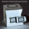 thumbnail image 4 of 22 * 23 * 24 cm Caja de luz de estudio plegable Fotografía de fotografía LED, 4 of 8