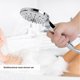 thumbnail image 4 of Juego de cabezal de ducha de mano ajustable con manguera de ducha flexible y soporte de montaje para brazo de ducha ajustable, 4 of 5