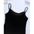 thumbnail image 6 of Miaeowve Kids Girls Shiny Sequins Sleeveless Tank Top Stage Performance Camisole Shirts Dancewear Black 16, 6 of 7