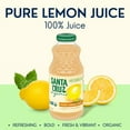 thumbnail image 3 of 2X-Santa Cruz Organic 100% Organic Lemon - 16 fl oz, 3 of 5