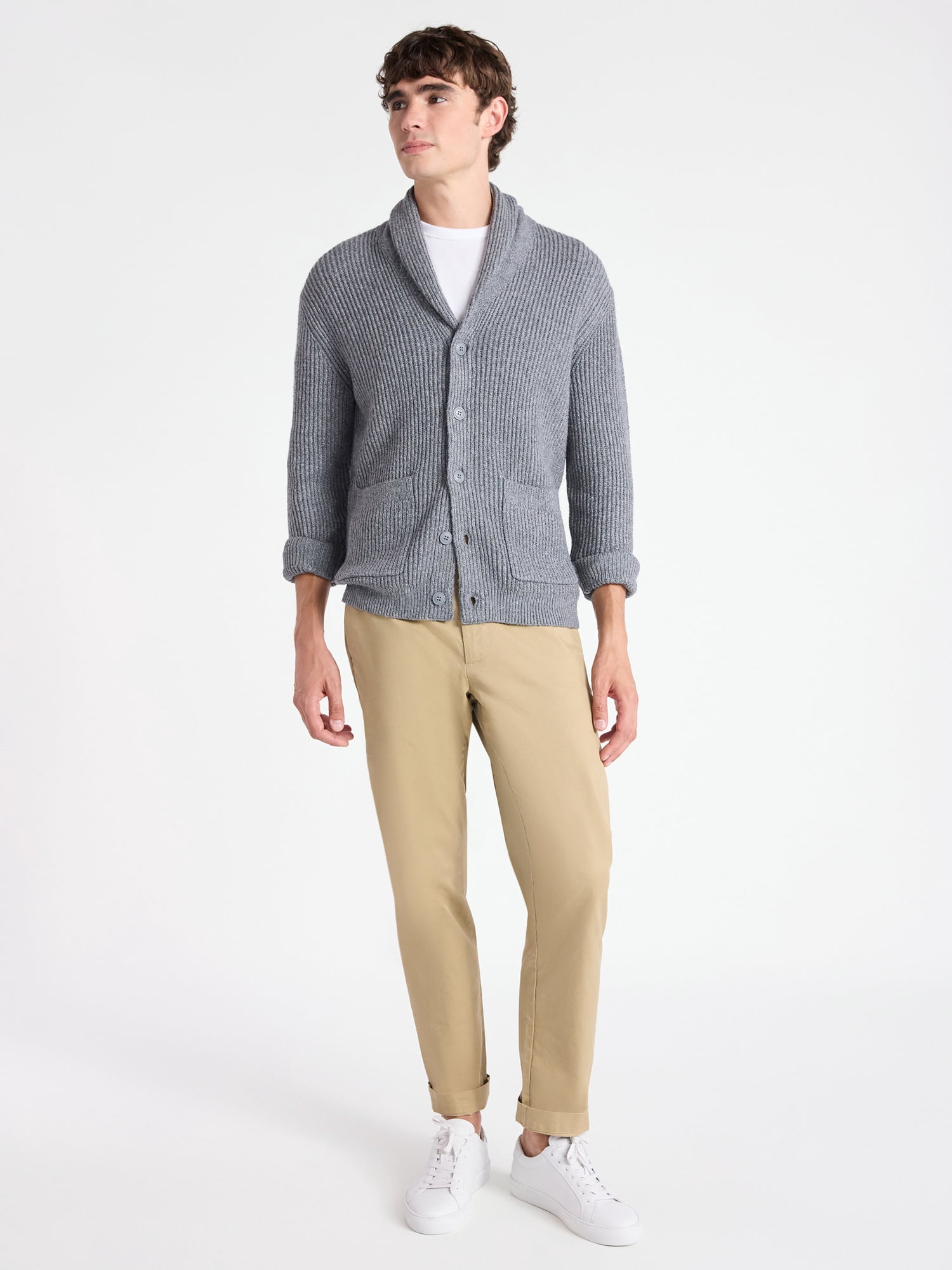 Free Assembly Shawl Cardigan, Size XS-3XL