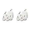 thumbnail image 4 of Yuarrent Vibrante juego de 7 calabazas artificiales para una impresionante decoración de bodas de otoño Blanco 2Conjunto, 4 of 6