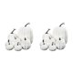 thumbnail image 1 of Naiovety Juego festivo de 7 calabazas artificiales para encantadoras decoraciones de bodas de otoño Blanco 2Conjunto, 1 of 6