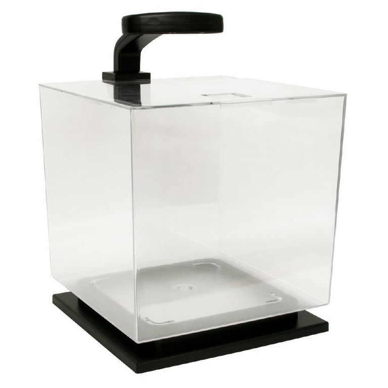 Tetra led cube shaped 3 2025 gallon aquarium with pedestal base