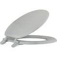 thumbnail image 4 of Proplus Round, Closed Front, Wood Toilet Seat, Green, 4 of 7
