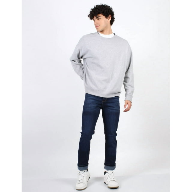 PANTALON SKINNY MEZCLILLA HOMBRE AZUL OSCURO