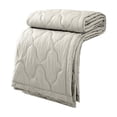 thumbnail image 2 of Deeceymbur Summer Air Conditioning Cooling Quilt Lightweight Breathable Washable Cotton Blend Comforter Gift, 2 of 6