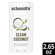 Schmidts Aluminum Free Natural Deodorant Clean Coconut, 2.65 oz