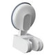 thumbnail image 1 of Soporte de ducha de pared con ángulo ajustable para cabezal de ducha de mano blanco, 1 of 9
