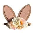 thumbnail image 1 of Hair Hoop Diadema con de conejo para fiestas de cumpleaños Amarillo cro Zulema Aro de pelo con orejas de conejo, 1 of 7