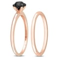 thumbnail image 3 of Everly Women's Diamond 14k Rose Gold Bridal Set, 3 of 7