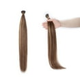thumbnail image 2 of Extensions de Cheveux Humains 100 Brins Pré-Liés Stick Kératine Vrai Remy Cheveux Lisses, 2 of 5