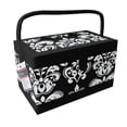 thumbnail image 3 of UNIQUE CREATIV Medium Sewing Basket - Oxford print, 30 × 16.5 × 16.5 cm (6.5 in), 3 of 4