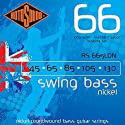 Rotosound RS665LDN Swing Bass Nickel Bass Guitar Strings - 5-String Set (45 - 130)