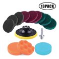 thumbnail image 1 of Labymos 13 PCS Drill Scrub Pad Attachments Set Includes Scouring Pads Sponges Self-Adhesive Disc Power, 1 of 8