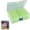 Green A, variant on Bead Holder,Bead Storage Containers,Craft Organizer Box,Plastic Bead Organizer Box,Bead Organizers and Storage,Plastic Storage Box with Removable Tray,14 Grids Bead Organizer,Blue,6.5x2.3x4.7 Inch