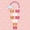 Pink 03, variant on Manfei Hopscotch Number Twin Bedding, Rainbow Cloud Bedding Comforter Set, Pink, Pink Reversible, 7 Pieces
