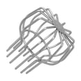thumbnail image 3 of VONKY Gouttière pour Garde-Feuilles Ronde Résistante aux Intempéries Filtre Anti-Obstruction Argent 3 Pouces, 3 of 6