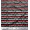 thumbnail image 1 of Soimoi Polyester Crepe Fabric Check & Horizontal Stripe Decor Fabric Printed Yard 52 Inch Wide, 1 of 3