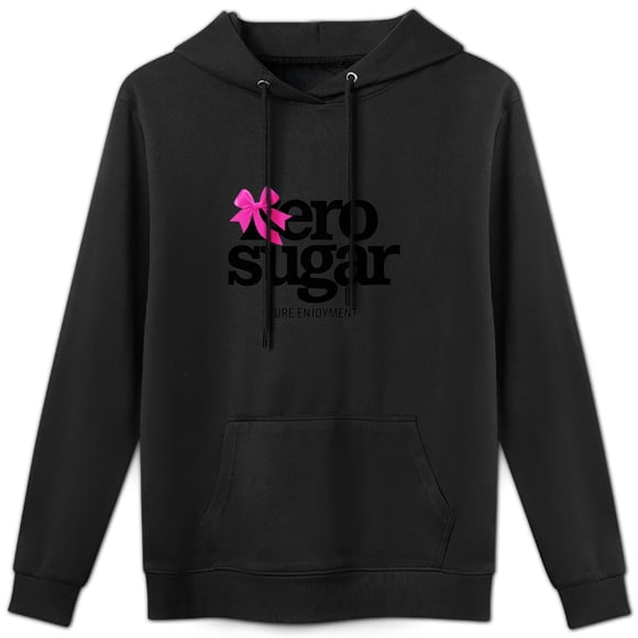 Sudadera con capucha, lazo rosa femenino dulce y fresca, sin azúcar, de algodón agradable para la piel, top informal unisex.