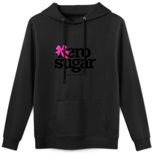 Sudadera con capucha, lazo rosa femenino dulce y fresca, sin azúcar, de algodón agradable para la piel, top informal unisex.