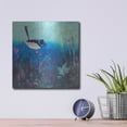 thumbnail image 4 of Luxe Metal Art ' Wren at Dusk' by Trudy Rice, Metal Wall Art, 12"x12", 4 of 9
