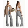 thumbnail image 5 of REDESS Pants for Women Elastic High Waisted Wide Leg Lounge Pants,Size S-2XL, 5 of 7