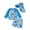 Z3 Blue, variant on Ticikt Toddler Swimsuit Boy 3 Piece Boys Swim Set Short Sleeve Boys Swim Shirt Boy Swim Trunks Rash Guard Bathing Suits,Color:Green,2-3 Years