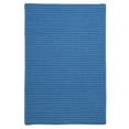 thumbnail image 4 of 10' Azure Blue Square Reversible Braided Area Rug, 4 of 5