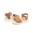 thumbnail image 3 of Sandalia Huarache Para Niña Pasitos Enanos Piel Ligeras cafe 20, 3 of 6