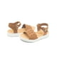 thumbnail image 3 of Sandalia Huarache Para Niña Pasitos Enanos Piel Ligeras cafe 12, 3 of 6