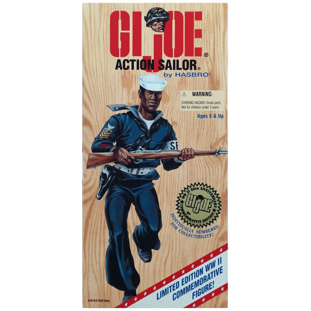 Hasbro G.I. Joe African American Action Sailor World War II