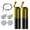 + 80 lb (Gold), variant on Heavy-Duty Double-Looped Garage Door Extension Bundle 210 lb (White) , 3" Pulleys, and Extension Cables for 7' Feet Garage Door | Garage Door Parts