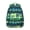 Green-26, variant on Waterproof Bookbag for Teens - Lightweight Backpack with Athletic Prints for Soccer & Basketball