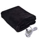 thumbnail image 1 of Naiovety Manta de calefacción USB, cama de 3 velocidades, chal de felpa suave, cálido, Camping, coche, alfombra, ajustes de temporizador, ropa Suministros térmicos Negro, 1 of 6
