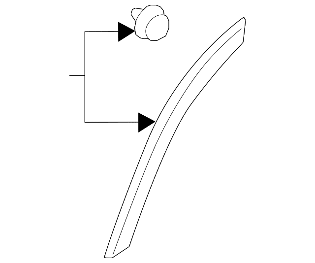 Genuine OE Subaru Wheel Flare - 91112XC11A
