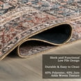 thumbnail image 4 of Nuloom Hillstone Collection Traditional Vintage Medallion Area Rug, 7' 10" x 10', Elfrieda Blue, 4 of 7