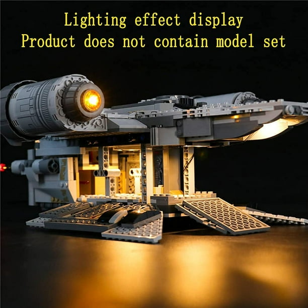 HHHC A Mene le Kit de Lumiere pour 2020 le HHHC la Crete de Rasoir Compatible avec le Modele de Lego Star Wars 75292 Lego Set Non Inclus Walmart