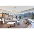 thumbnail image 3 of Monroe Integrated LED chip light Gold Chandelier Clear Royal Cut Crystal, 3 of 9