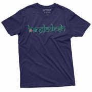 Men's Bangladesh T-shirt Flag coat of arms Country Womens Mens Tee