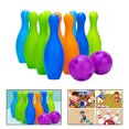thumbnail image 4 of Juego de bolas de de plástico para niños en edad preescolar Juegos de 10 pines 22cm A Sunnimix Bola de bolos para niños, 4 of 7
