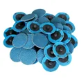 thumbnail image 2 of Lablt 36 Grit 50× 2" Zirconia Roll Lock Die Grinder Sanding Disc Quick Change, 2 of 5